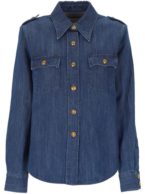 LIGHTWEIGHT DENIM SHIRT VALENTINO GARAVANI | 6B3DB02X94C558